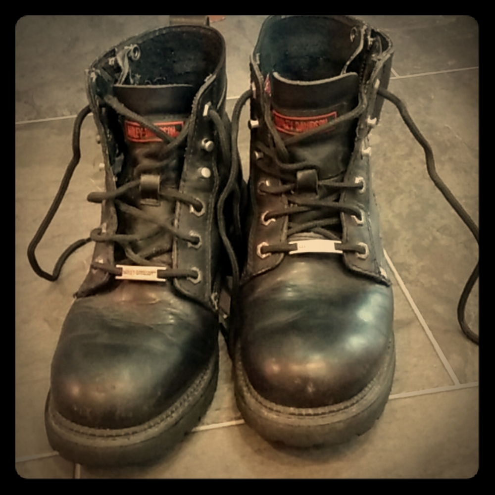 Men's Size 9.5 Harley Davidson boots